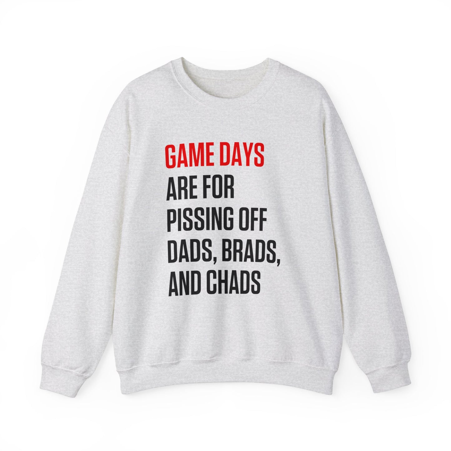 Game Day - Dads, Brads, and Chads Crewneck